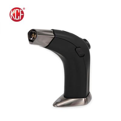 China Gas Customized Jet Flame Silver Torch Lighter Advanced For Cooking for sale