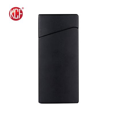 China Modern Newest Arrival Small Rectangle Black Usb Lighter For Smoker for sale