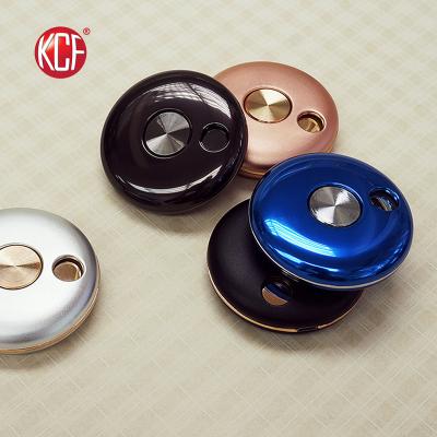 China Modern Customized New Type Round Black Usb Lighter For Male for sale