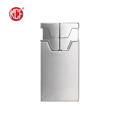 China Hot Selling Gas Personalized Windproof Silver Lighter For Boys for sale