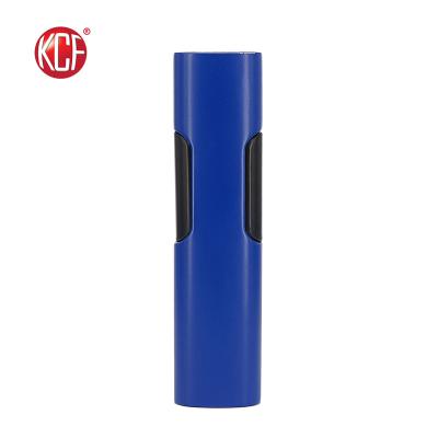 China Professional Design Blue Color Adjustable Flame Gas Lighter For Smoker for sale