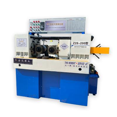 中国 Thread Making Hydraulic Automatic Frequency Conversion Steel Bar Thread Rolling Machine 販売のため