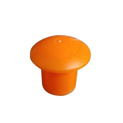 China China Traditional Factory Supplied Bright Orange Mushroom Rebar Cover Te koop