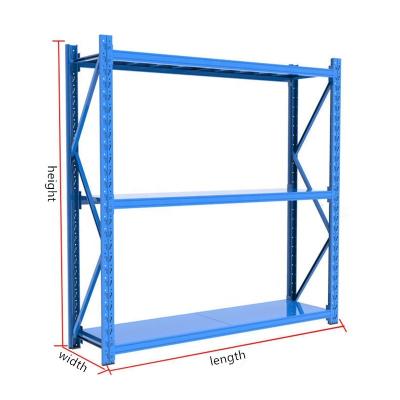 China Industrial Light Duty Multi-Layer Shelving Unit Corrosion Protection Garage Shelving Direct Selling Warehouse Pallet Rack Dividers for sale