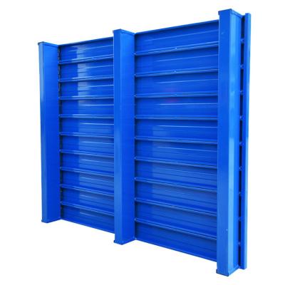 China Stackable Industrial Storage Rack Forklift Warehouse Heavy Duty Steel Pallets Use With Industrial Shelves Steel Pallet for sale