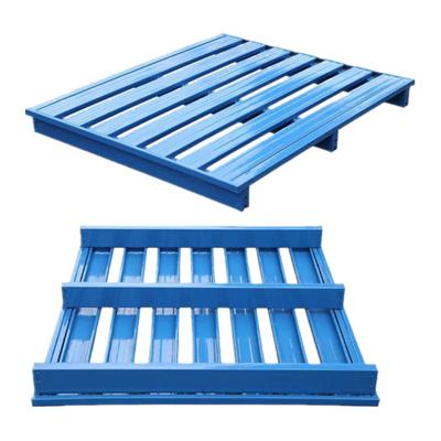 China Corrosion Protection Factory Outlet Warehouse Q235 High Quality Steel Pallet Heavy Duty Steel Pallets Suitable For Storage Beam Racking System for sale