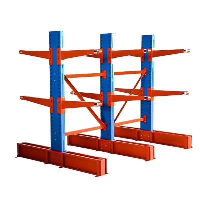 China Corrosion protection cantilever racks assembled free heavy duty racking systems for sale