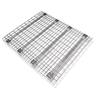 China Stackable Storage Partition Mesh Galvanized Steel Mesh Metal Mesh Laminate Can Be Customized For Storage Shelving System for sale