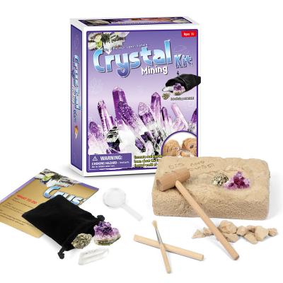 China Educational Toys Crystals Excavation Kit Toys Educational Toys For Kid for sale