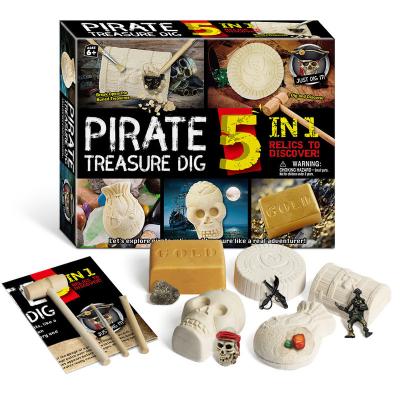 China Educational Toys Quality Assurance Archeology Toy DIY Pirate Scientific Toys For Kid for sale