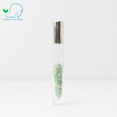 China Personal Care Glass Roll On Bottle Perfume Bottles Essential Oil Glass Crystal Roller Bottle for sale