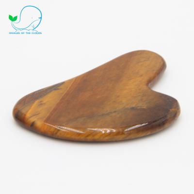 China Exquisite Hot Selling Jade Stone Professional Black Crystal Gua Sha Body Tools for sale