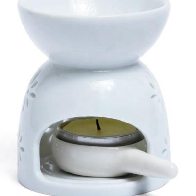 China Handmade Ceramic Oil Burner Aroma Oil Burners for Fragrance Tealight Candles, Fragrance Aroma for sale