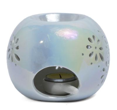 China Eco-Friends Amazon Sale Eco-Friends Ceramic Wax Hot Melt Wood Burner Insence Waste Oil Burner Candle Wax Warmer for sale