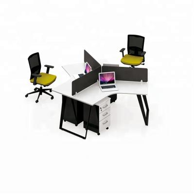 China Office Workstation Computer Furniture Office Laptop Workstation Modular Office Table for sale