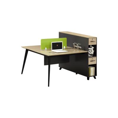 China Durable Plywood Desk 4 Way Workstation Office Furniture Workstation for sale