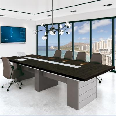 China Gray Modular Table Training Table Conference Table Base Modern Commercial Black Engraved Model Negotiation Meeting Table for sale