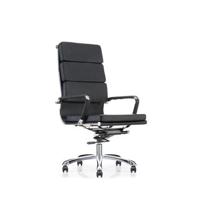 China Executive Leather Office Cadeira Moderna Silla Para Oficina De Cuero Leather Chair (Size) Adjustable Classic Boss for sale