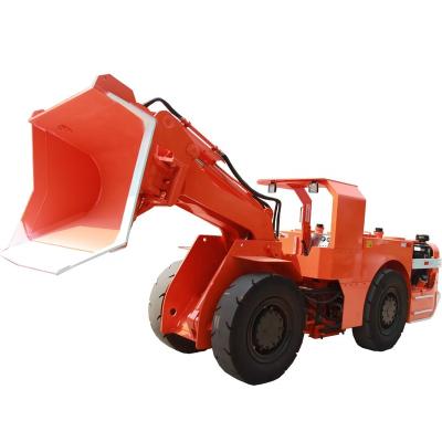 China Construction worksÂ  mine wheel loader 56 KW Underground backhoe loader WJ-1 excavator machine diesel wheel loader for sale