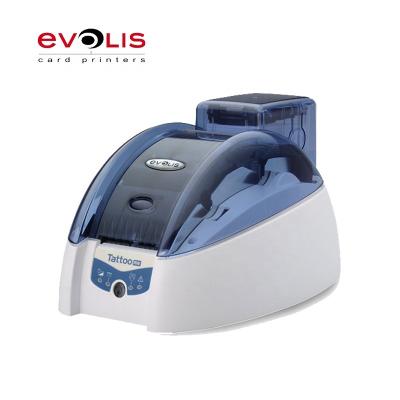 China Black And White Evolis Tattoo Rewrite Printer For Single Sided Rewritable Cards Printer for sale