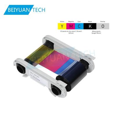 China Original Evolis High Trust Half Panel 1/2 YMCKO Printer Ribbon R5H004NAA for sale