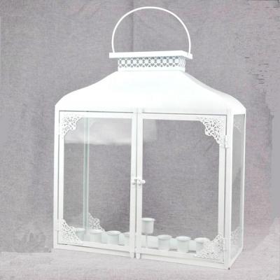 China Wholesale Classic Home and Garden Metal Iron Lantern Home Decoration New Large Design for sale