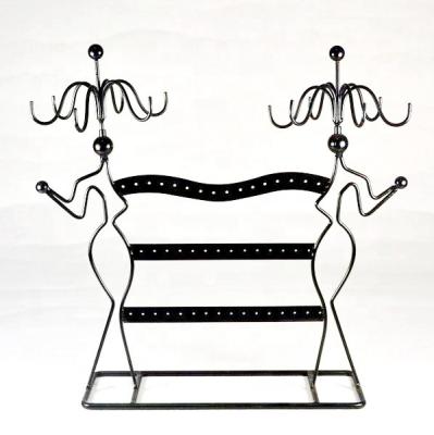 China Decoration Jewelry Stand Metal Necklace Racks Impatient Metal Jewelry Display Stand JNC-JD0158 for sale