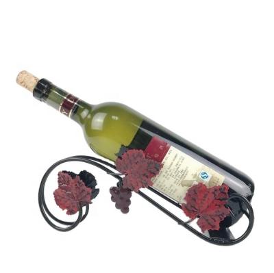 China Creative China Design Hand-painting Metal Wine Rack Wine Rack for sale