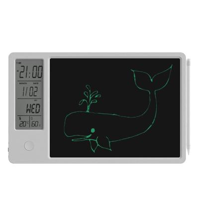 China Notebooks Creative Products Electronic Calendar Wall Mounting Digital Wall Calendar Electronic LCD Display Electric Writer for sale