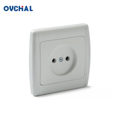 China OUCHI 250V 10A Universal Residential/Multi-Purpose Recessed Single Wall Receptacle Outlet Outlets for sale