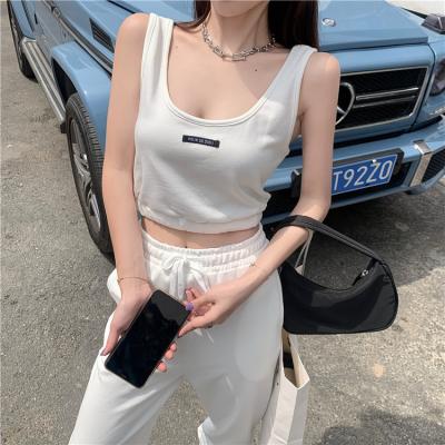 China New Arrival QUICK DRY 2021 Summer Popular Casual Sports Jogging Women's Two Piece Cut Out Women's Dress Pants Suit Matching Suit for sale