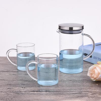 China Stocked Low Moq Tea Cup Sets With Teapot BPA Free Home Use Cup Sets For Coffee And Tea for sale