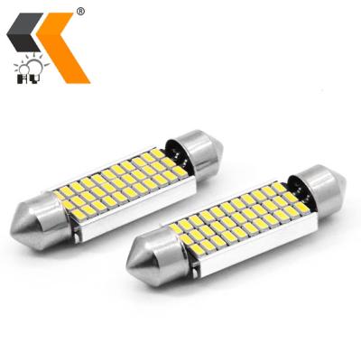 China HOLY 12V 18smd 31 Aluminum Super Bright 36 39 41mm 3014 Car Led Dome Light License Plate Festoon Bulb C5W LED Lamp for sale