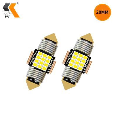 China High Quality 28mm SAINTS Aluminum 31mm 36mm 39mm 41mm 42mm Error Free 211 Car Festoon LED Bulb For Interior Dome Map Reading Light for sale