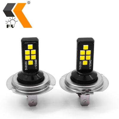 China HOLY quality s2 warm light led headlight bulbs 6000k 3030 12smd H7/H4/H8/H1 led headlight car fog lights H7 for sale