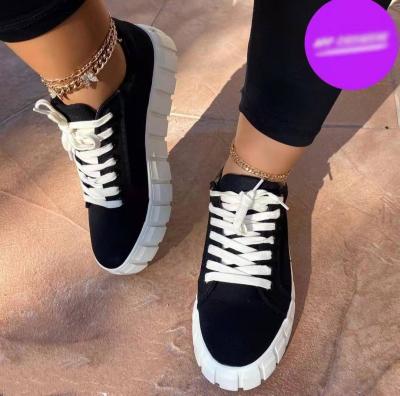 China Super Hot Selling Designers PVC Low Top Black Canvas Sports Women Shoes Sneakers Size 43 2021 for sale