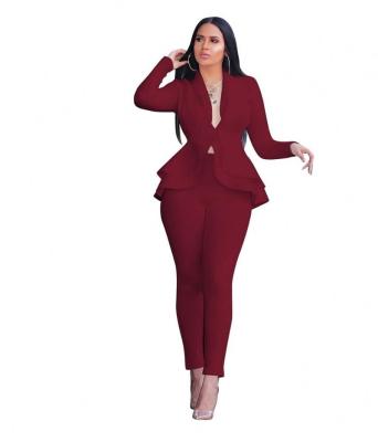 China 2021 latest design sexy fashion jumpsuit woman viable deep v for sale