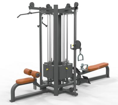 China Shandong Eco-friendly Commercial Multifunctional Gym Equipment Multi Station Gym For Bodybuilding 4 Multi Station for sale