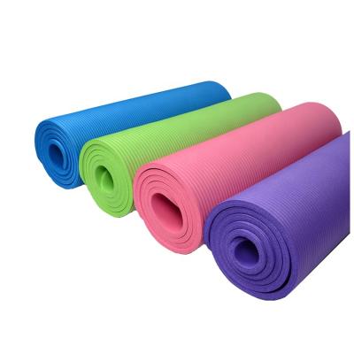 China Home Custom Gym Equipment 6mm Yoga Fitness Equipment APP Exercise Tape Eco-Friendly Yoga Mats for sale