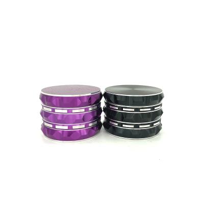 China Wholesale Herb Grinder Spice Aluminum Alloy Tobacco Aluminum Herb Grinder Custom Manual Aluminum Herb Grinder for sale