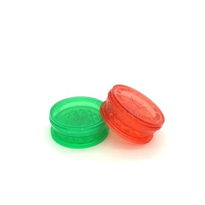 China 2021 New Wholesale 60mm Herb Grinder Removable Safety Design Plastic Grinder for sale