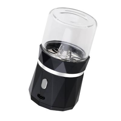 China Wholesale Newcomers 2021 PC+Steel Mini Wet Grinders Sharp Teeth Shaped Unique Electric Herb Grinder for sale