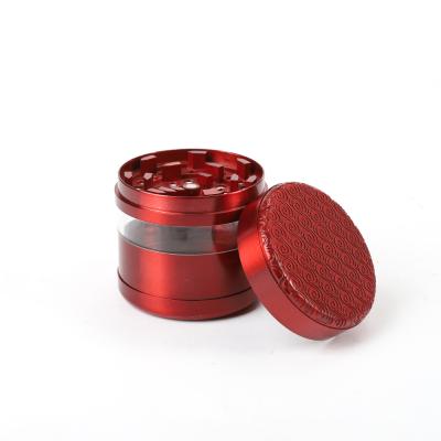 China 2021 Wholesale Aluminum+zinc Dry Custom Herb Grinder Manual Herb Grinder LOGO Smoking Accessories Creative Herb for sale