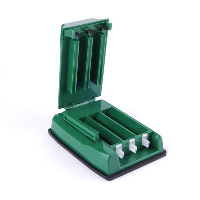 China Personal Cigarette Rolling Machine Manuel Tobacco Injector Tool Plastic Injector Tube Smoke Injector Cigarette Use Triple Injection Tube for sale