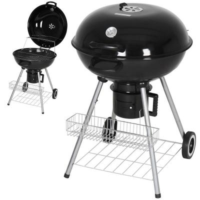 China Hot Selling 22 Inch Adjustable Size Grills FULL GRILL Outdoor Party Use BBQ Grill For Sale Charcoal Cart Grill for sale