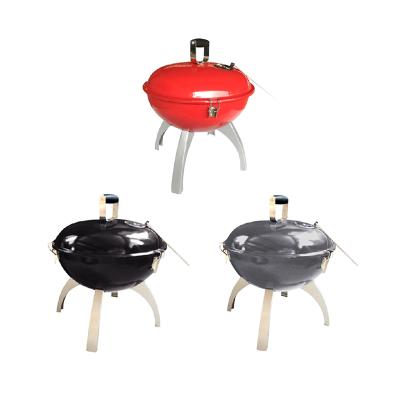 China Easily Assembled Portable Three Legs GRILL Kettle Tabletop Outdoor Goods Mini Charcoal BBQ Grills for sale