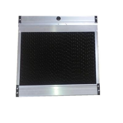 China Plastic Greenhouse Honeycomb Filter Air Cooling Pad Green Cooling Pad hous for sale