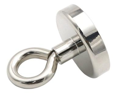 China Single Hook Neodymium Pot Magnet With Carnation Pot Magnets With Closed Hook for sale