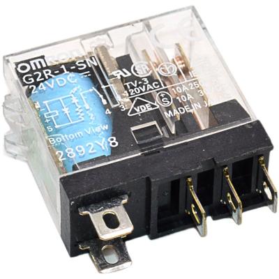 China G2R-1-SND DC24V G2R-2-SND Relay Module G2R-1-SND Sealed Electromagnetic Intermediate Base P2RF for sale