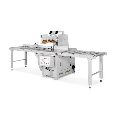 China SAMACH VERTICAL Semi-automatic high speed pneumatic cut saw saw machine wood cutting wood cut saw for sale